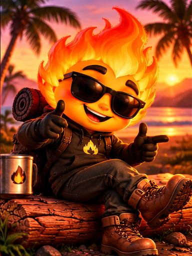 Cool mascot