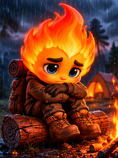 Sad mascot